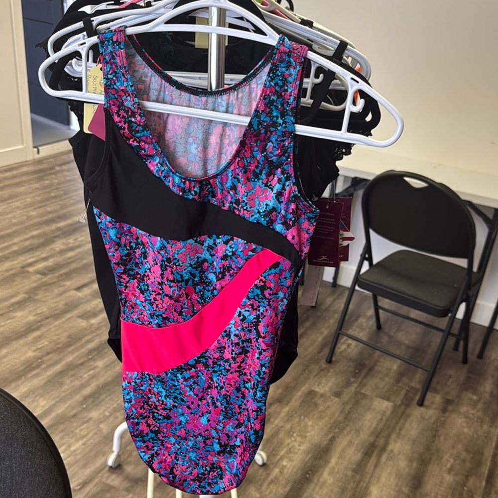Colorful Abstract Leotard - Picture 3 of 3